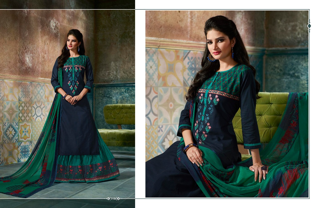 Kessi fabrics belleza vol 4 salwar Kameez Catalog