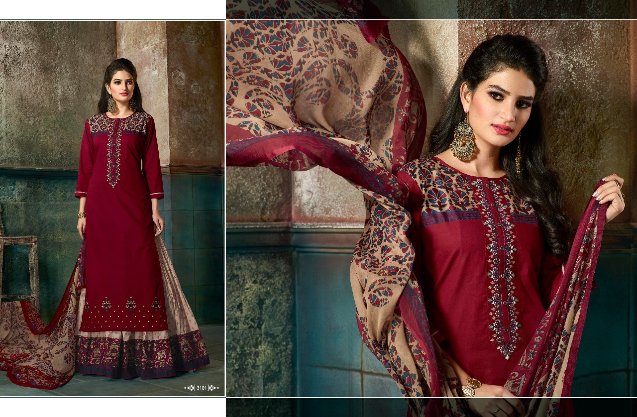 Kessi fabrics belleza vol 4 salwar Kameez Catalog