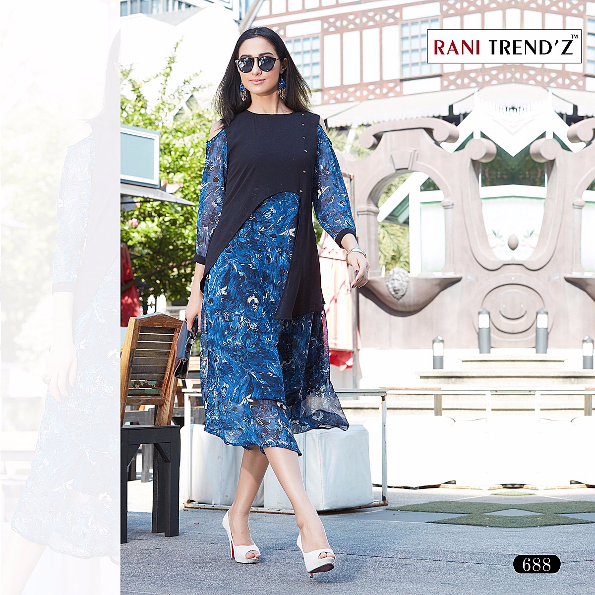 Rani Trendz Z-blue kurties Catalog Dealer