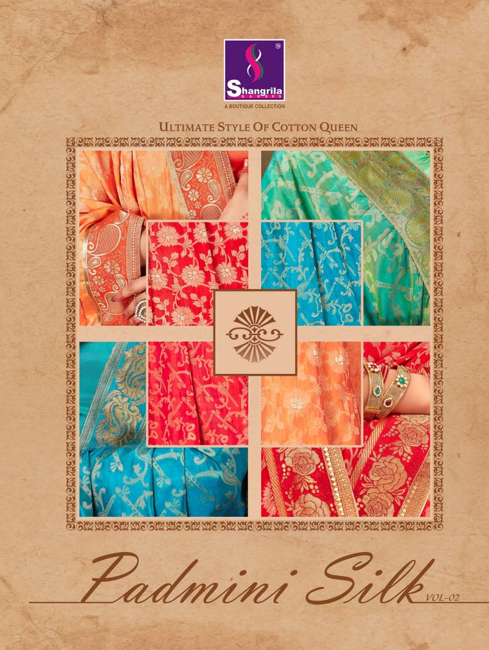 Shangrila padmani silk vol 2 sarees collection