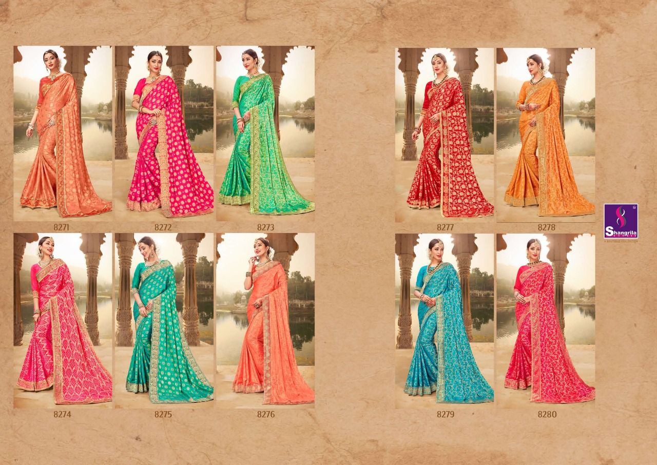 Shangrila padmani silk vol 2 sarees collection