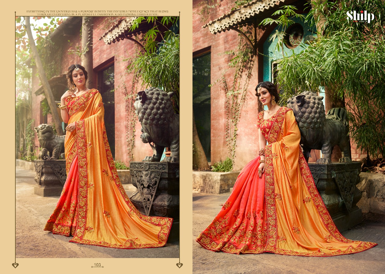 Shilp sarees 101 – 112 Series collection dealer