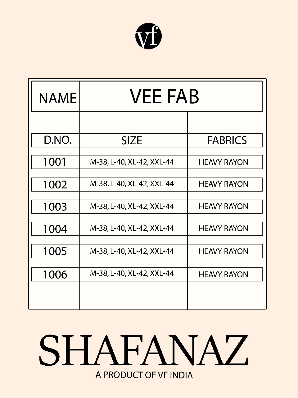 Vee fab india shafanaz long flair Kurties collection Dealer