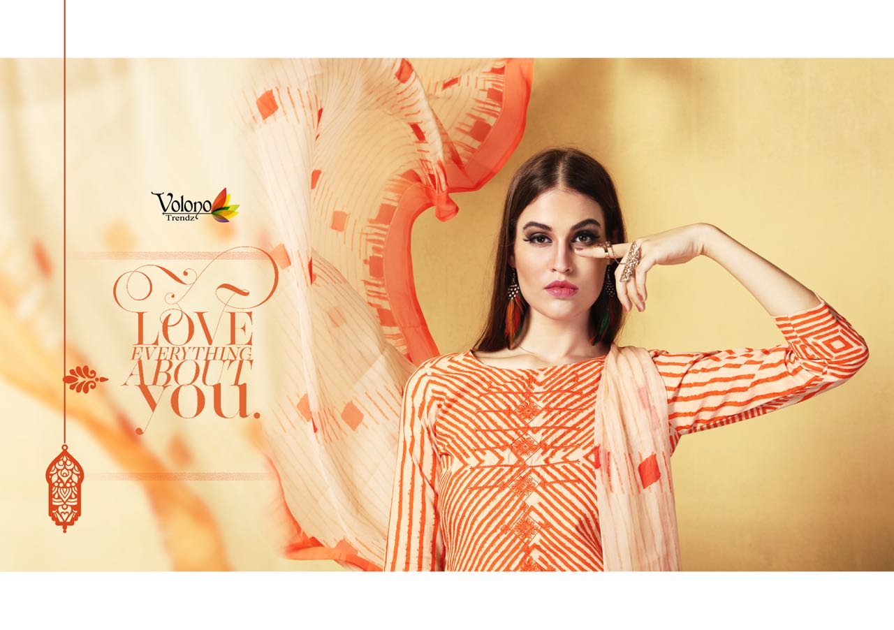 Volono Trendz  presenting shaida vol 1 collection of casual salwar kameez