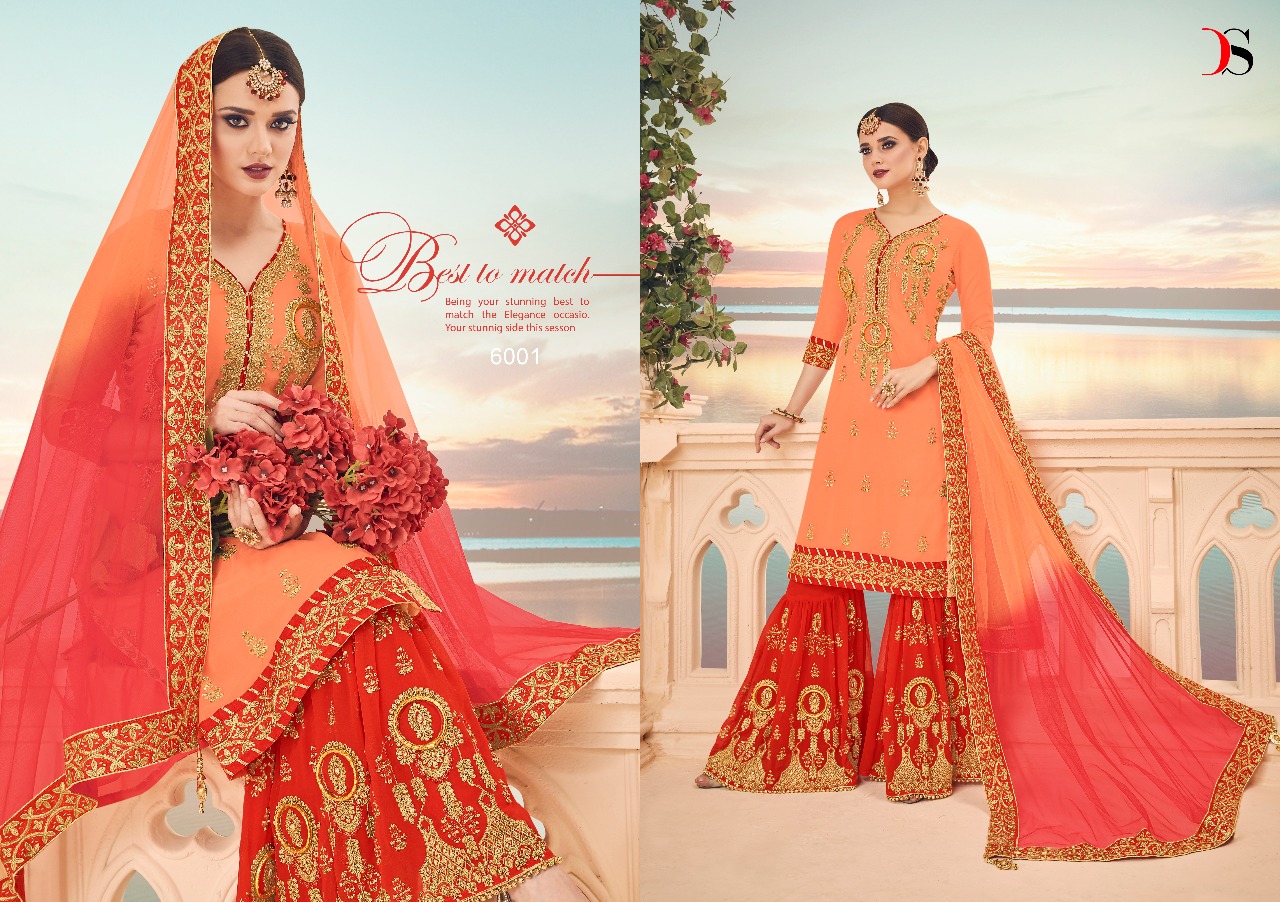 Deeply suits presents dulhan 6 bridal collection of salwar kameez