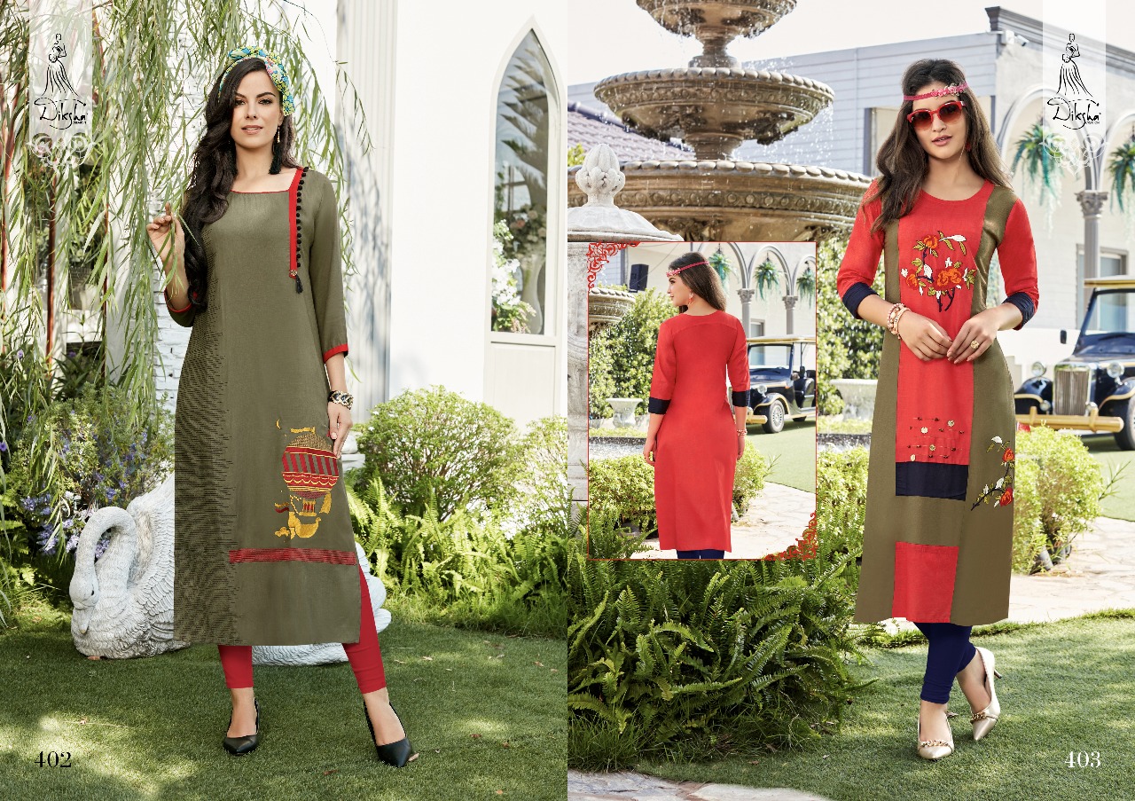 Diksha fashion launching siya vol 4 Summer wear kurtis collection