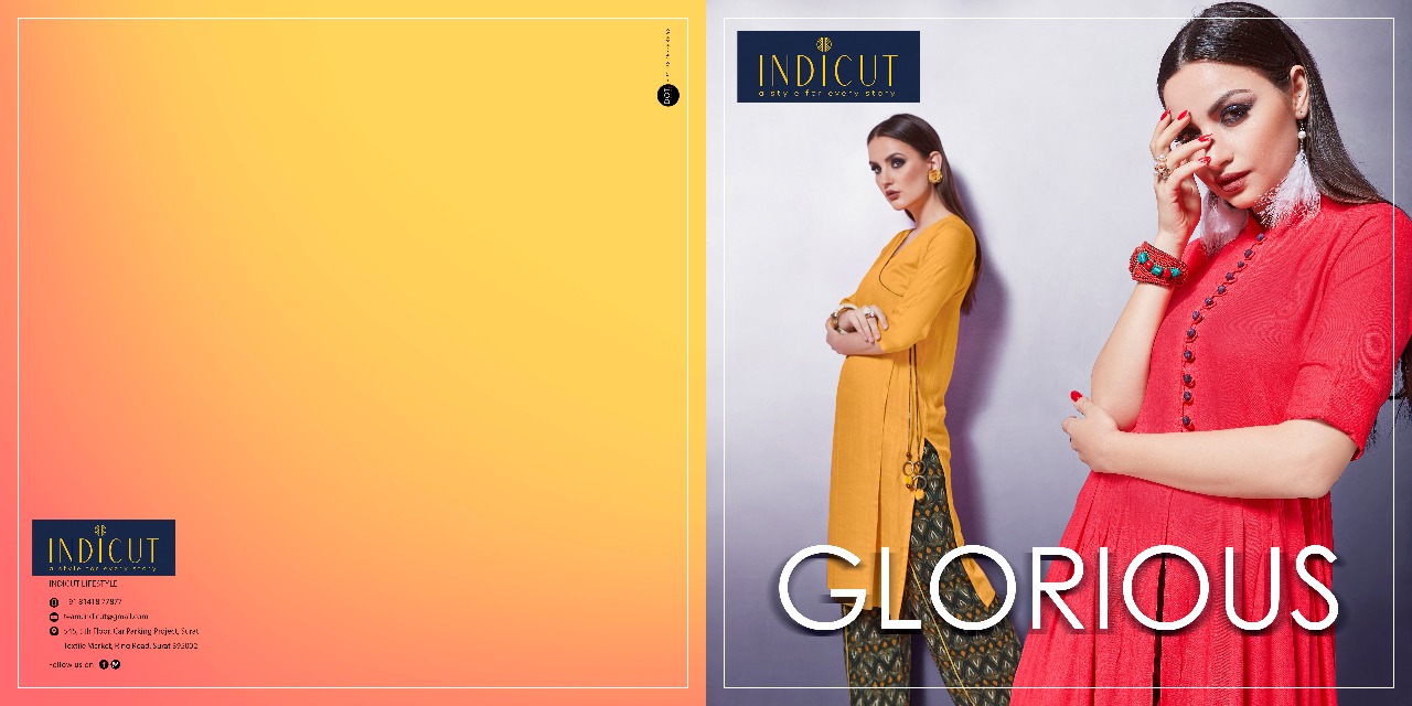 Indicut launch glorious summer festive collection of Stylish kurtis