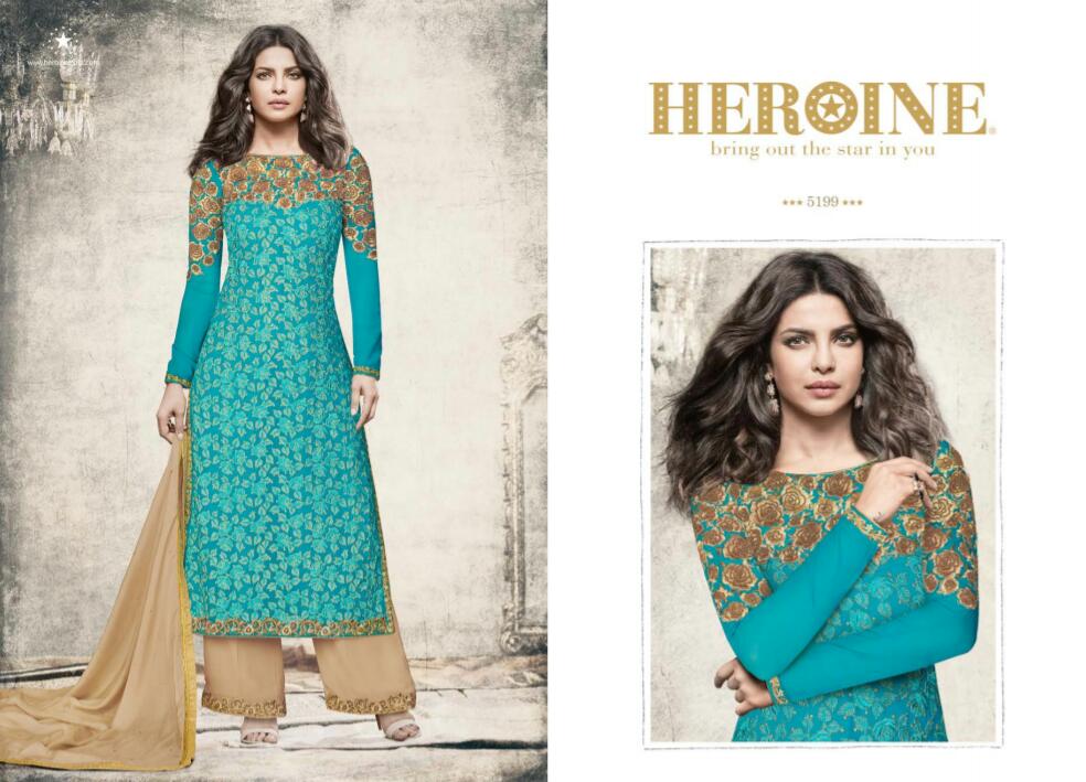 Jinaam dress P ltd presents heroine stardiva vol 3 Designer concept of salwar kameez