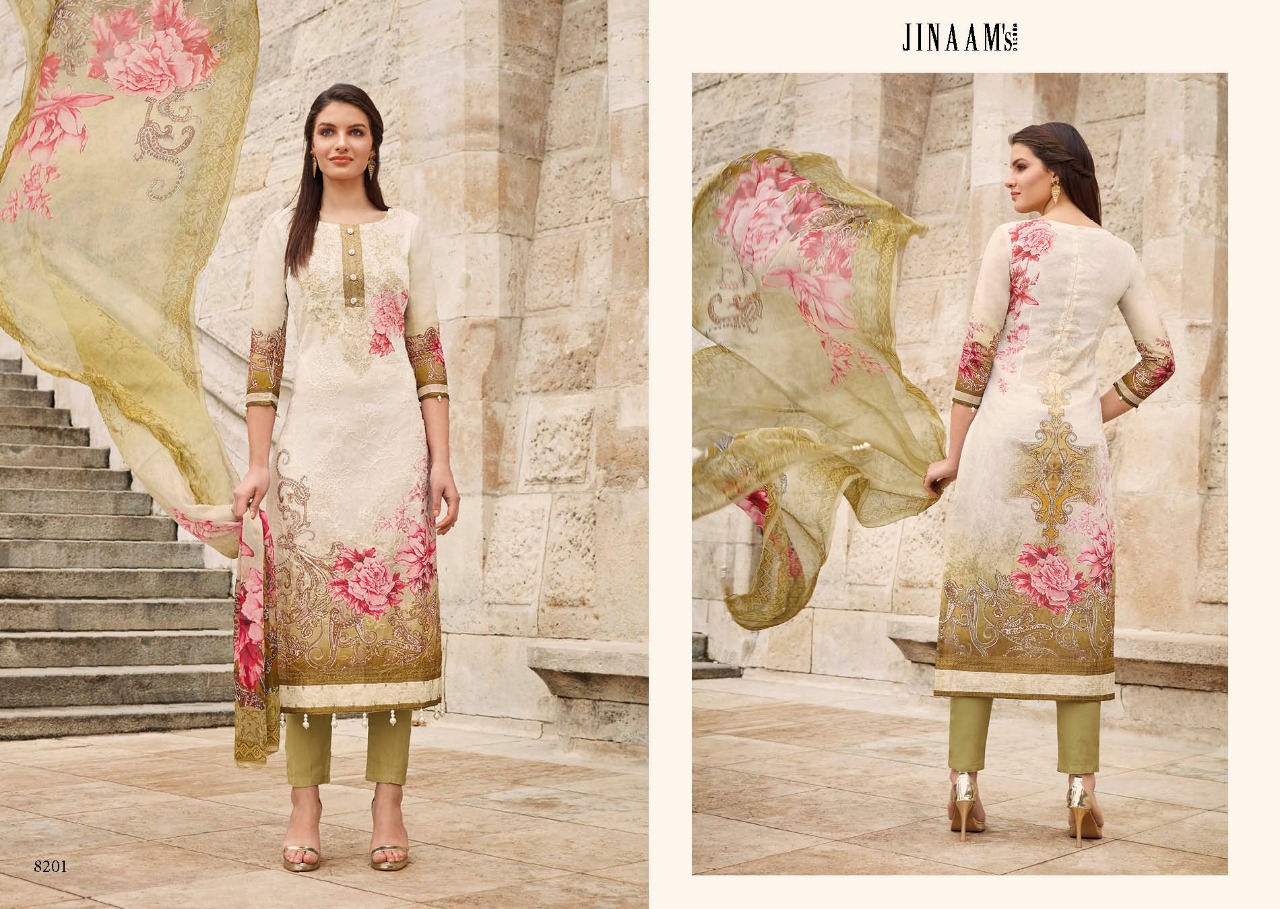 Jinaam launch jinaam lucia spring summer wear collection of salwar kameez