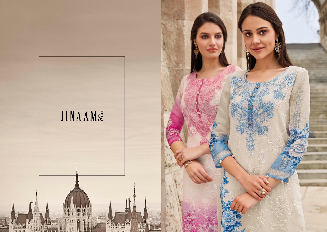 Jinaam launch jinaam lucia spring summer wear collection of salwar kameez