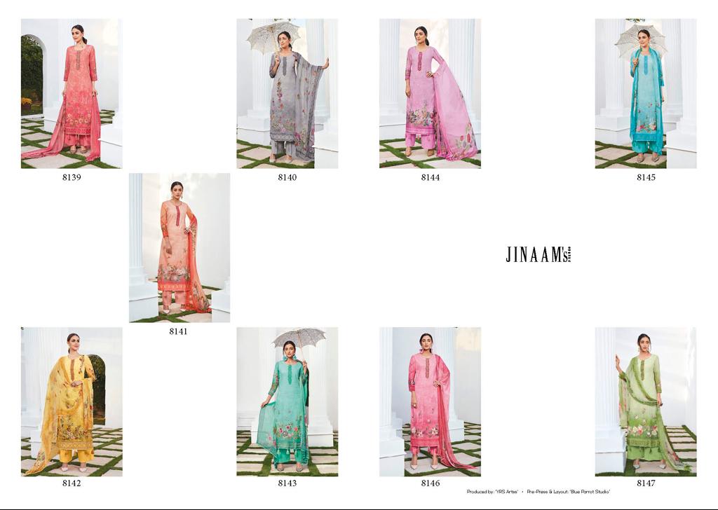 Jinaam presents  Ophelia summer wear casual salwar kameez