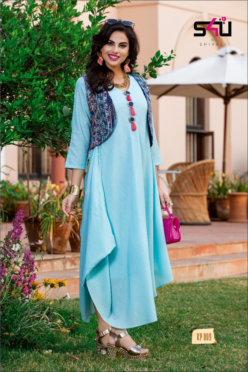 Kitty party by S4U brings summer friendly party wear collection of kurtis
