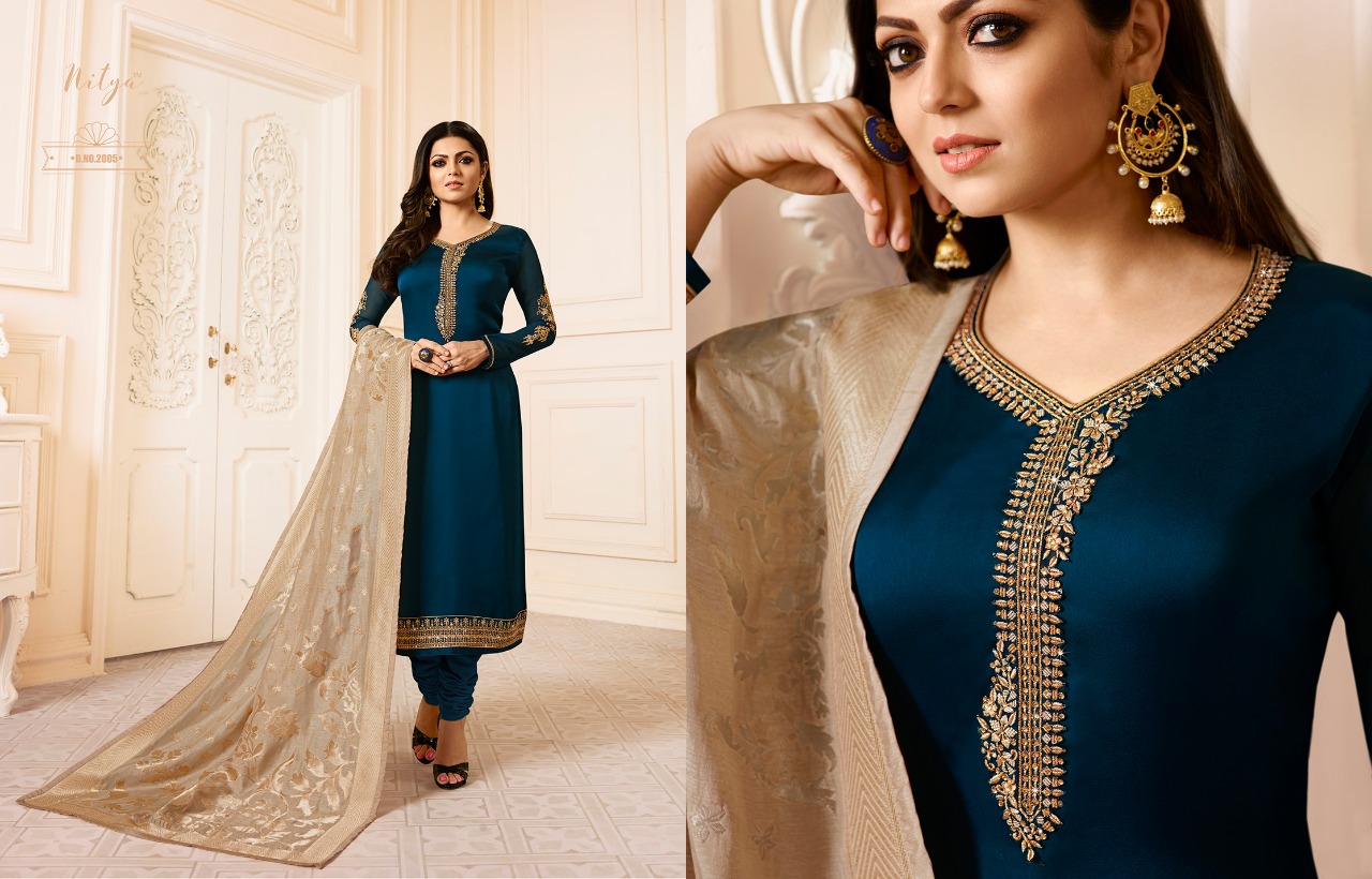 L t fabrics Introduce nitya vol 120 Ramzan latest collection of stylist salwar kameez