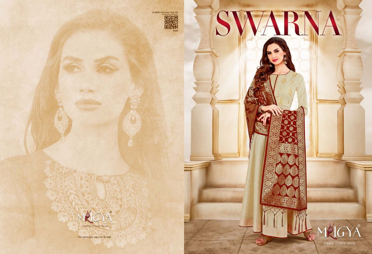 Mrigya TM presents swarna simple with elegant look salwar kameez