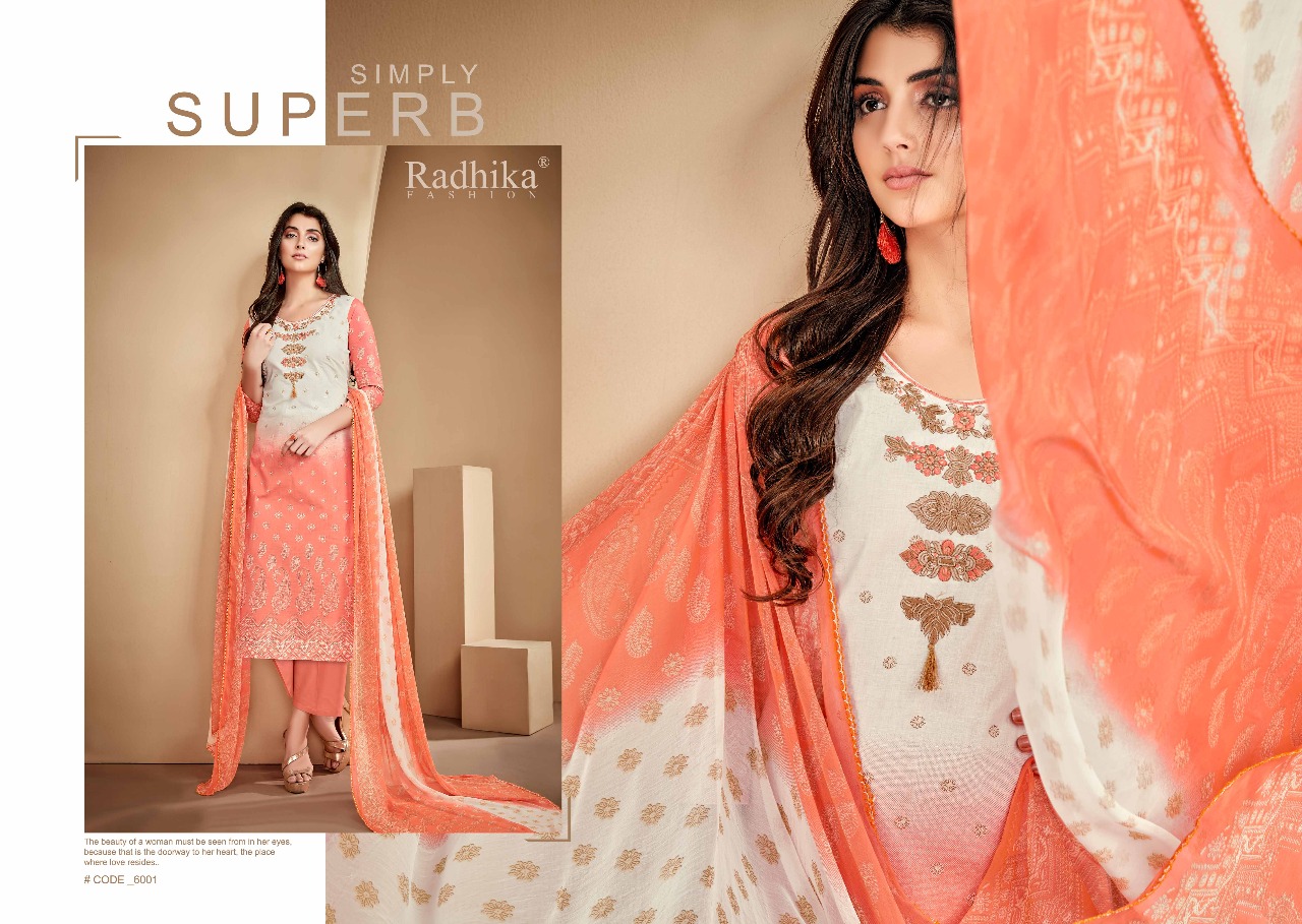 Radhika fashion launch almas vol 6 casual wear kurtis