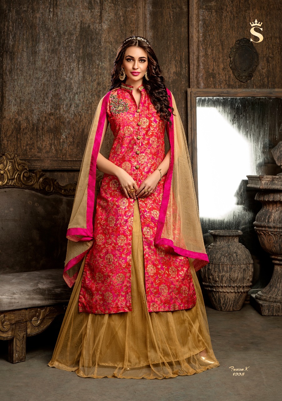 S4U launch fushion X vol 10 Eid collection of Indo western gown