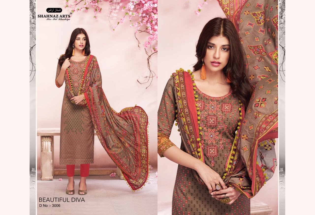 Shahnaz arts TM presents floraison NX exclusive collection of kurtis