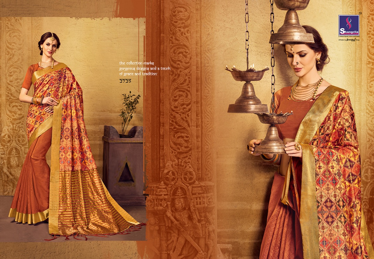 Shangrila launch asavari silk latest fancy collection of sarees