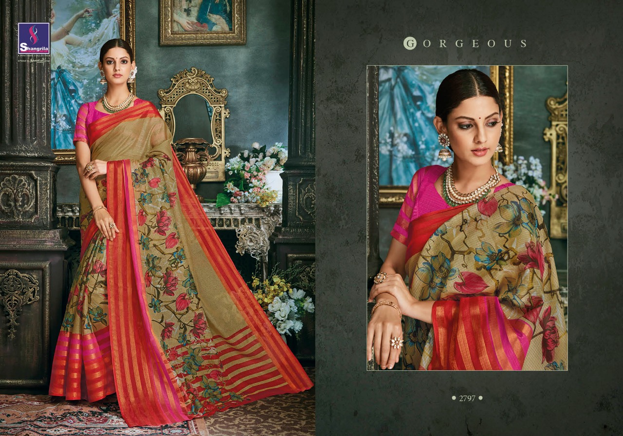 Shangrila launch vanya silk vol 2 exclusive collection of pure cotton printed sarees