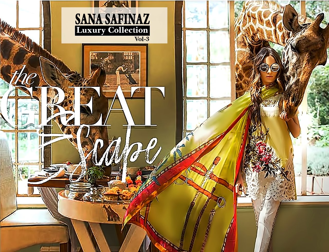 Shree fabs presenting sana safinaz luxury vol 3 trendy collection of salwar kameez