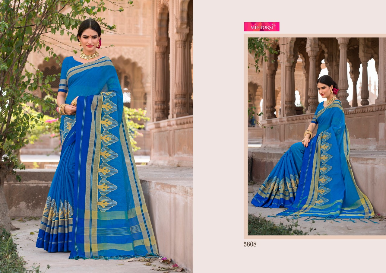 Varsiddhi Launch mintorsi designer banarasi silk sarees collection
