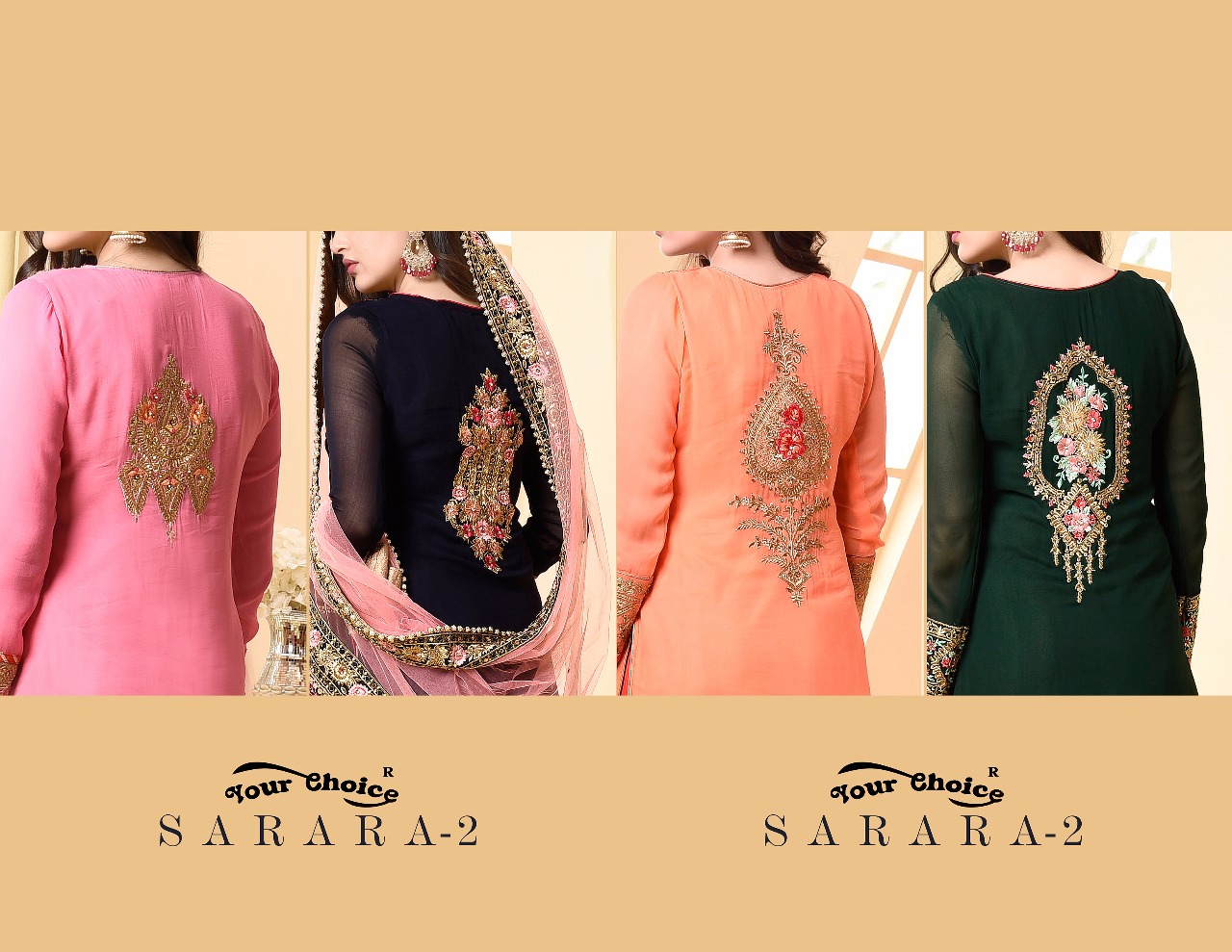 Your choice sarara 2 salwar Kameez Collection dealer