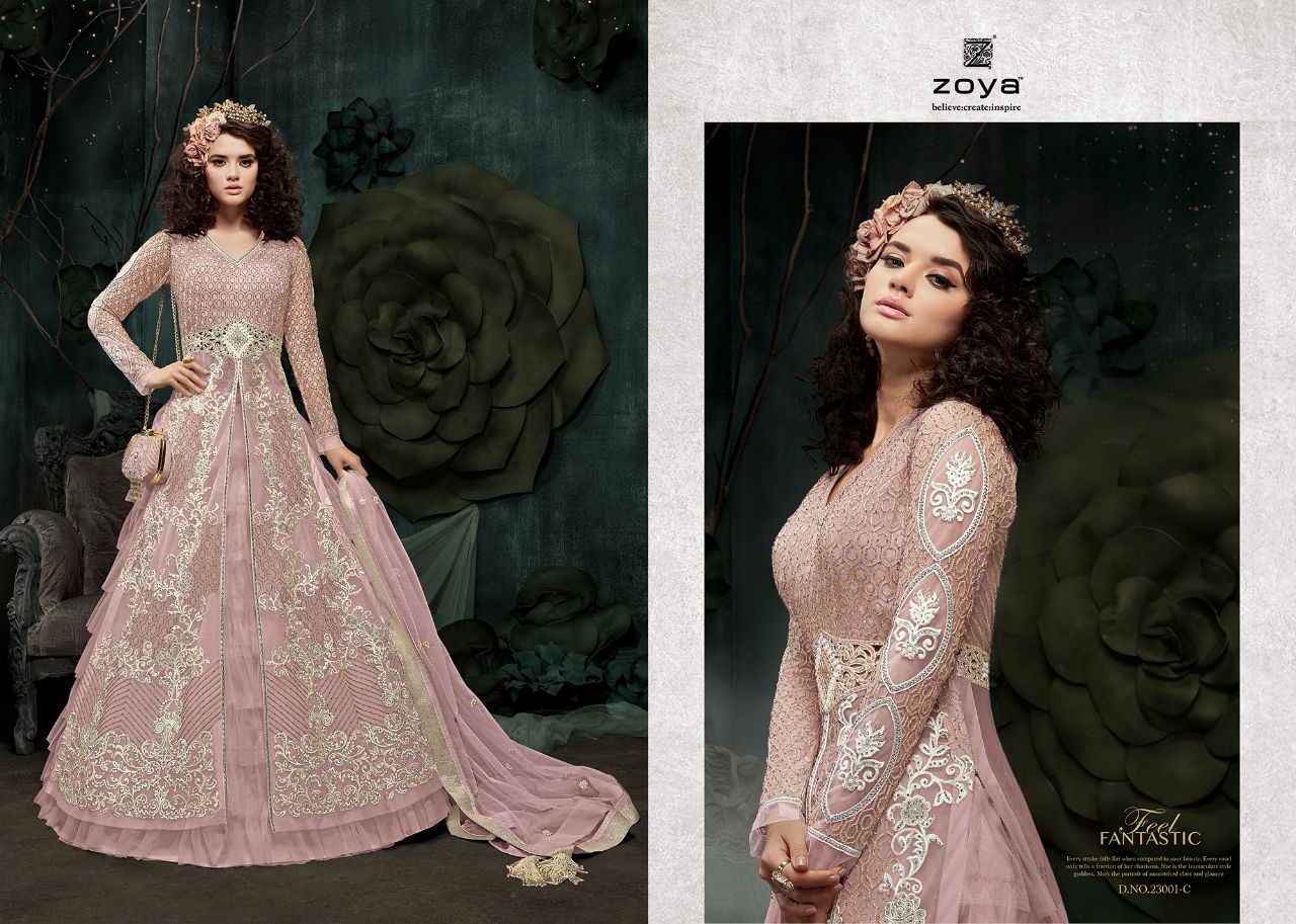 Zoya introduce sparkle colour Vol 1 ramzan  collection of gowns
