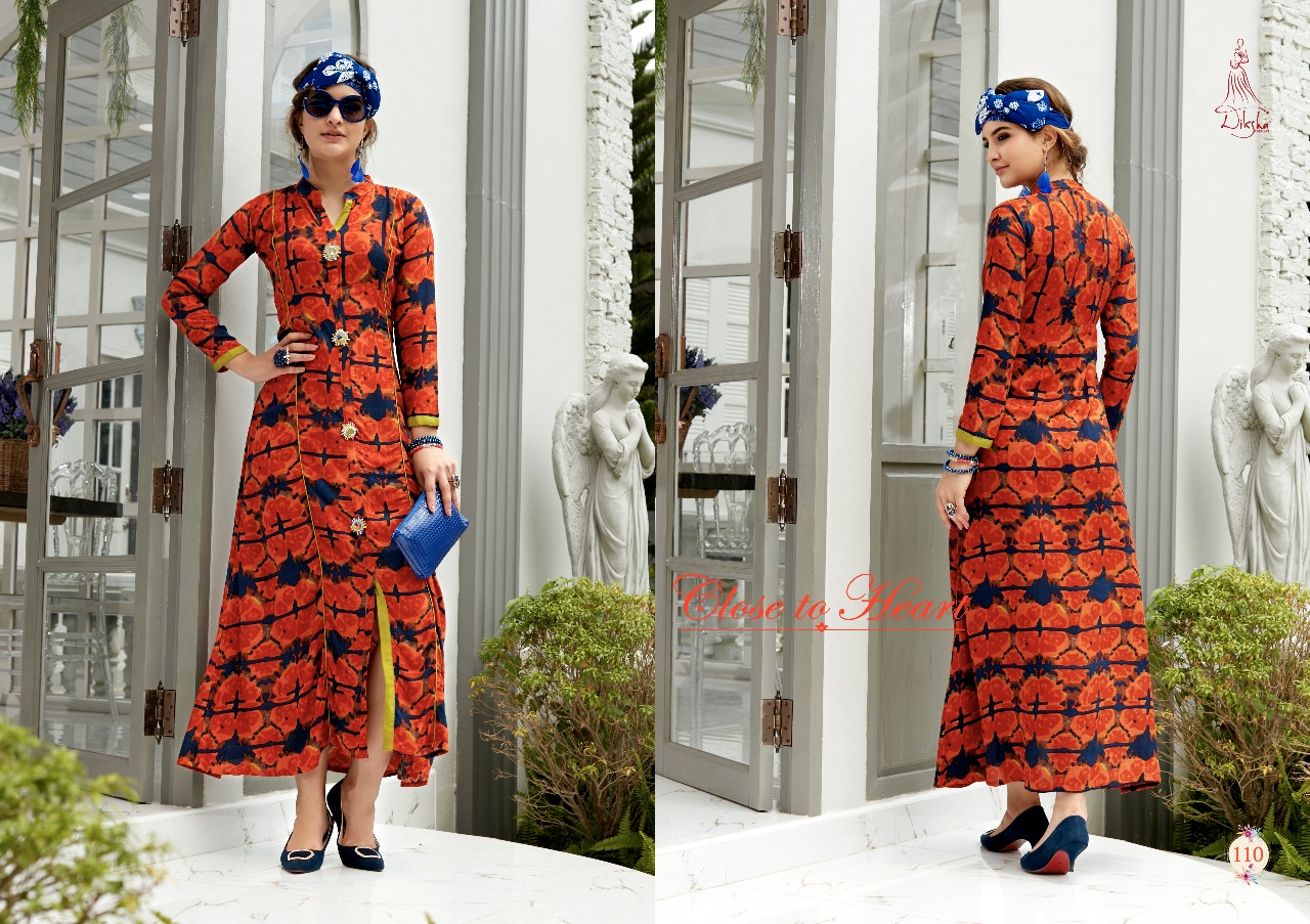 Diksha fashion Presents rich girl vol 1 mesmerising collection of kurtis