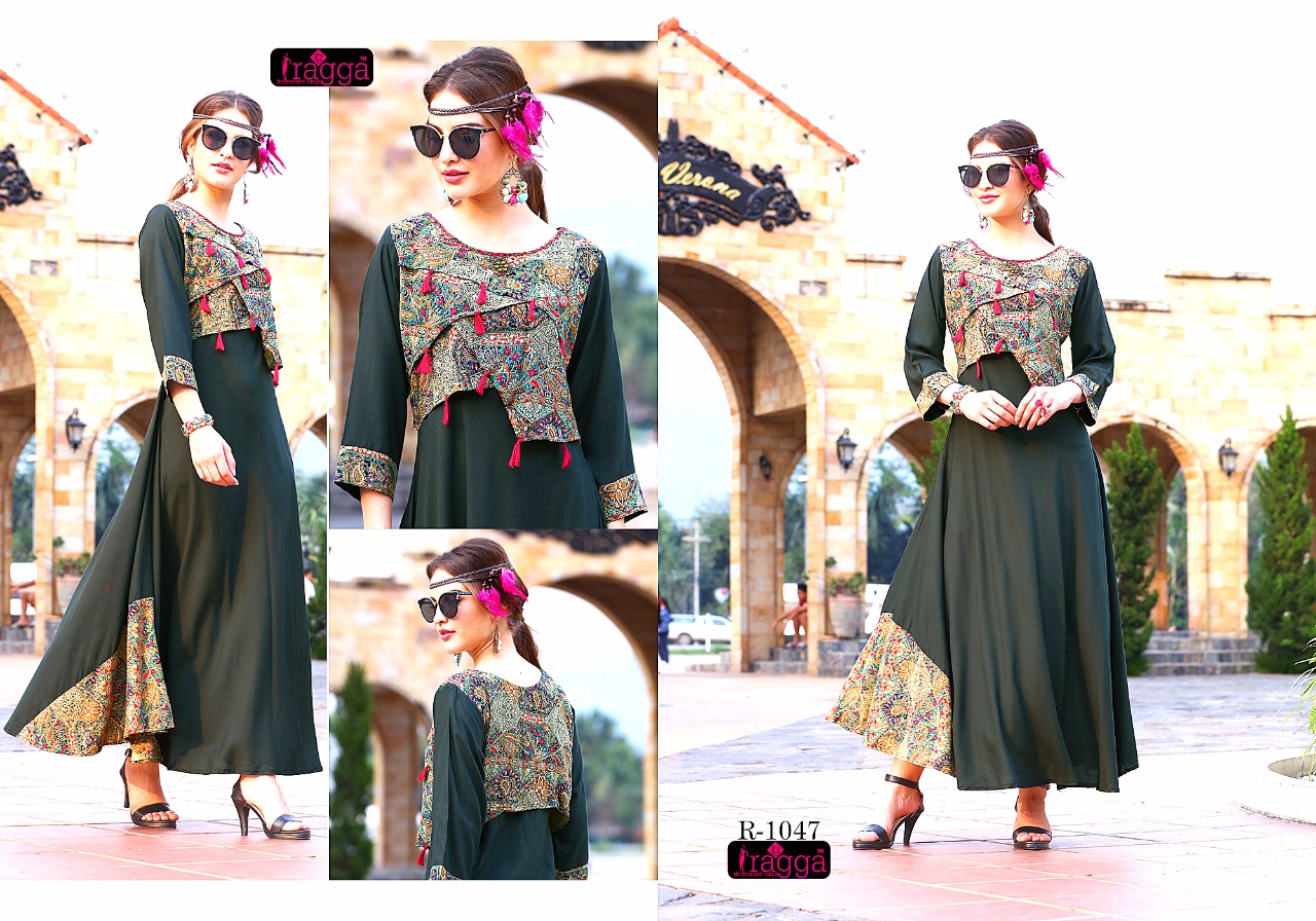 Glamour by ragga presenting western pattern stylish Kurtis concept