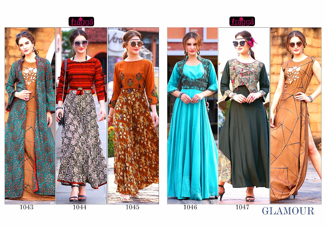 Glamour by ragga presenting western pattern stylish Kurtis concept