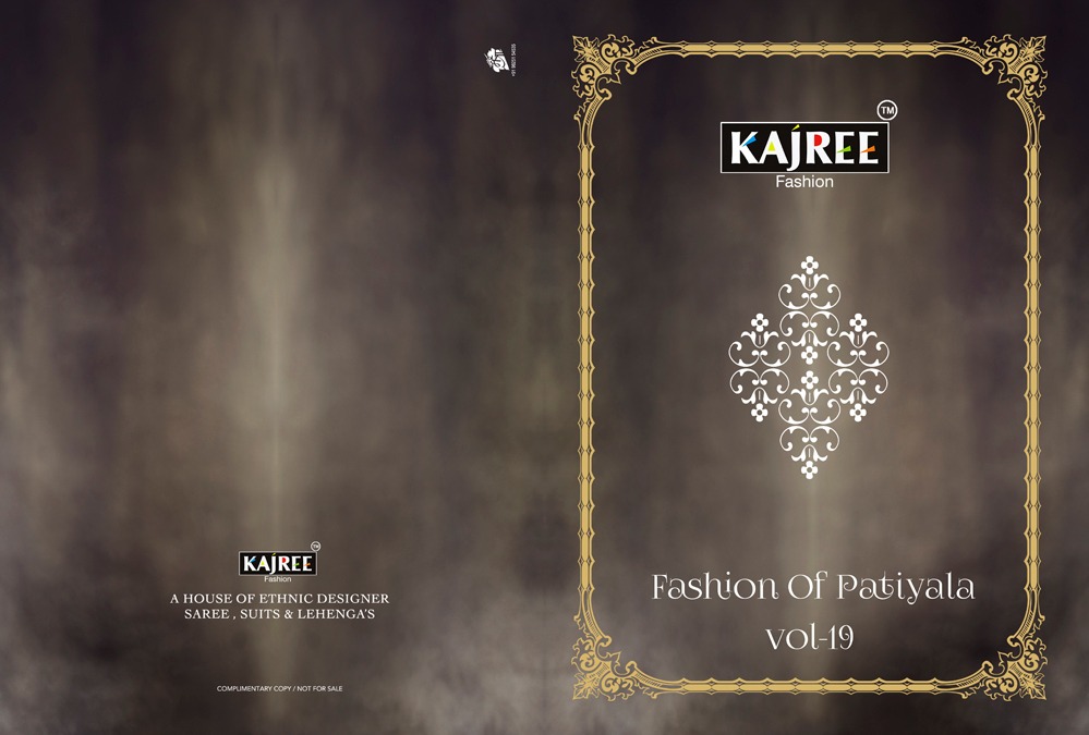 Kajree fashion presenting fashion of patiala vol 19  fancy concept of top kurti with patiala
