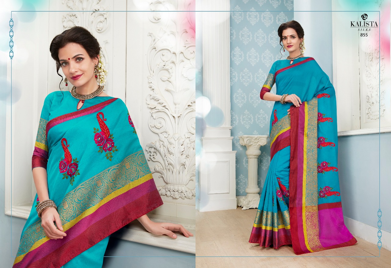 Kalista fashion presenting vasundhara elegant look sarees collection