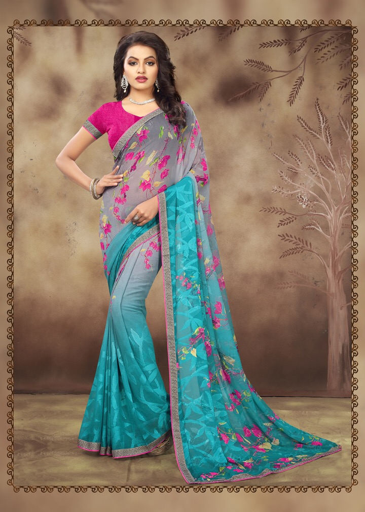 Maniyaar sarees presents love birds fancy designer collection of sarees