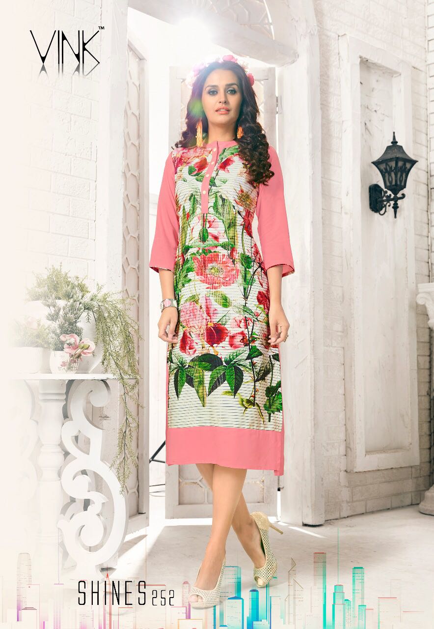 Melodies twist by vink launch summer wear fancy Beautiful collection of kurtis