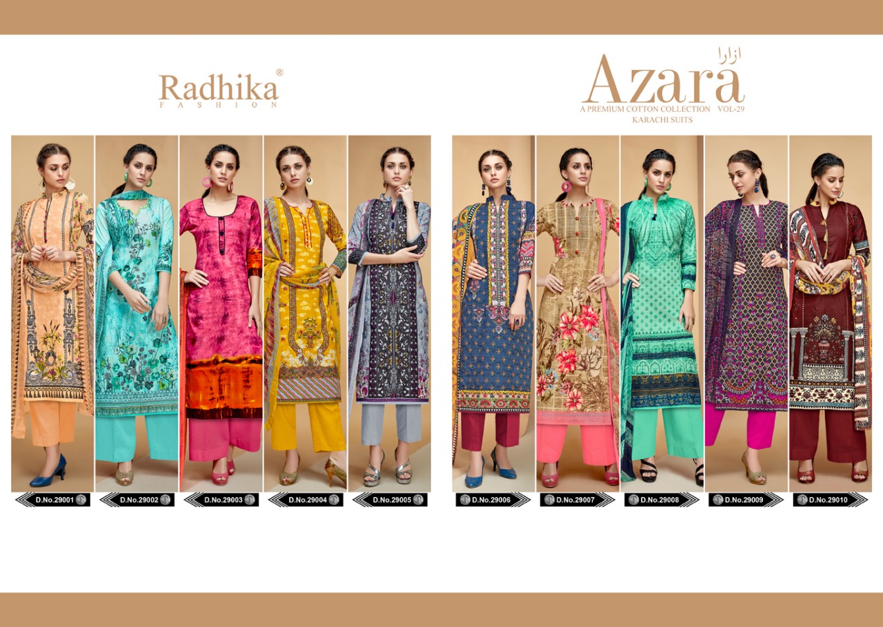 Radhika presents azara 29 casual spring summer wear salwar kameez