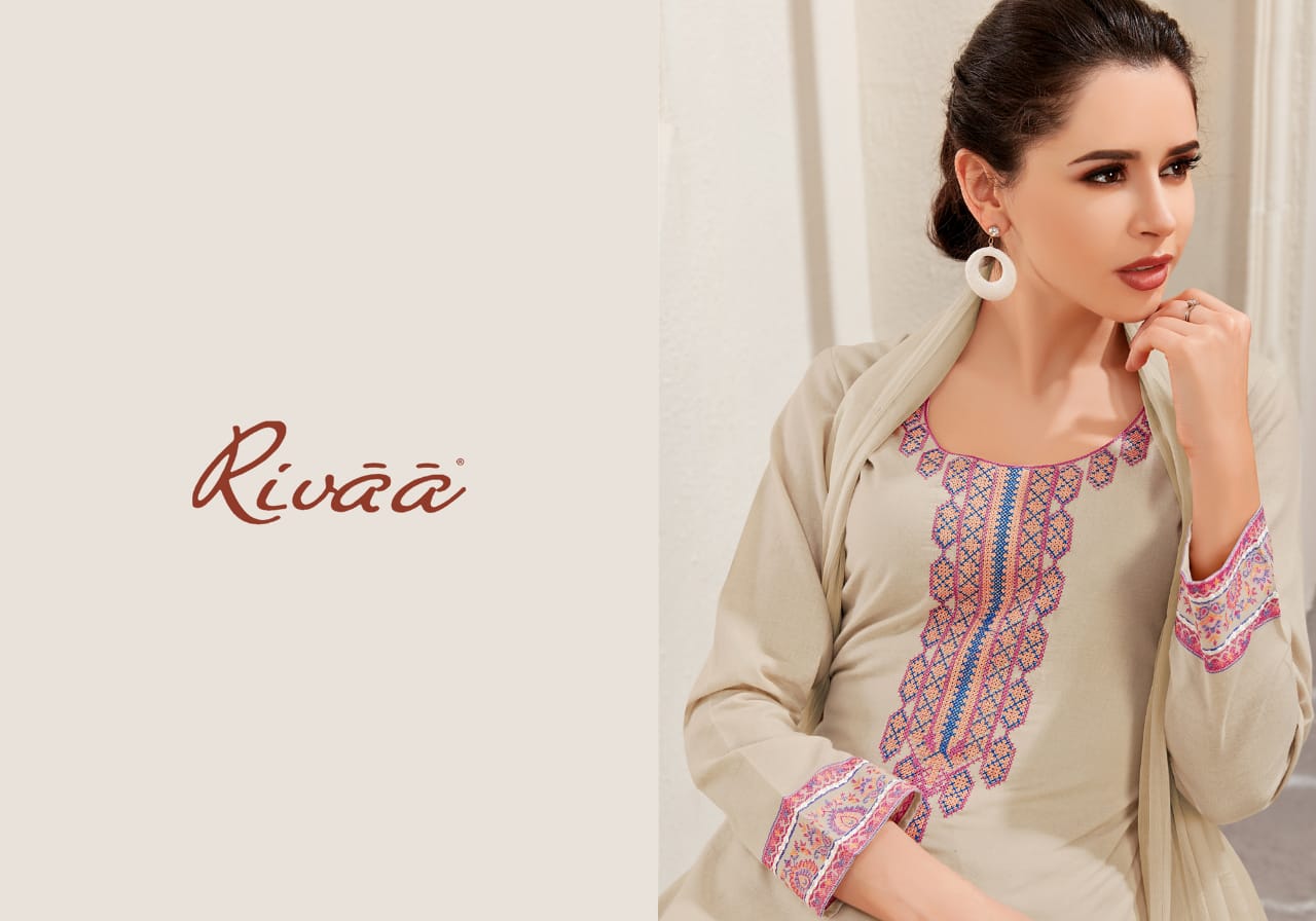 Rivaa presenting rehana casual summer wear salwar kameez
