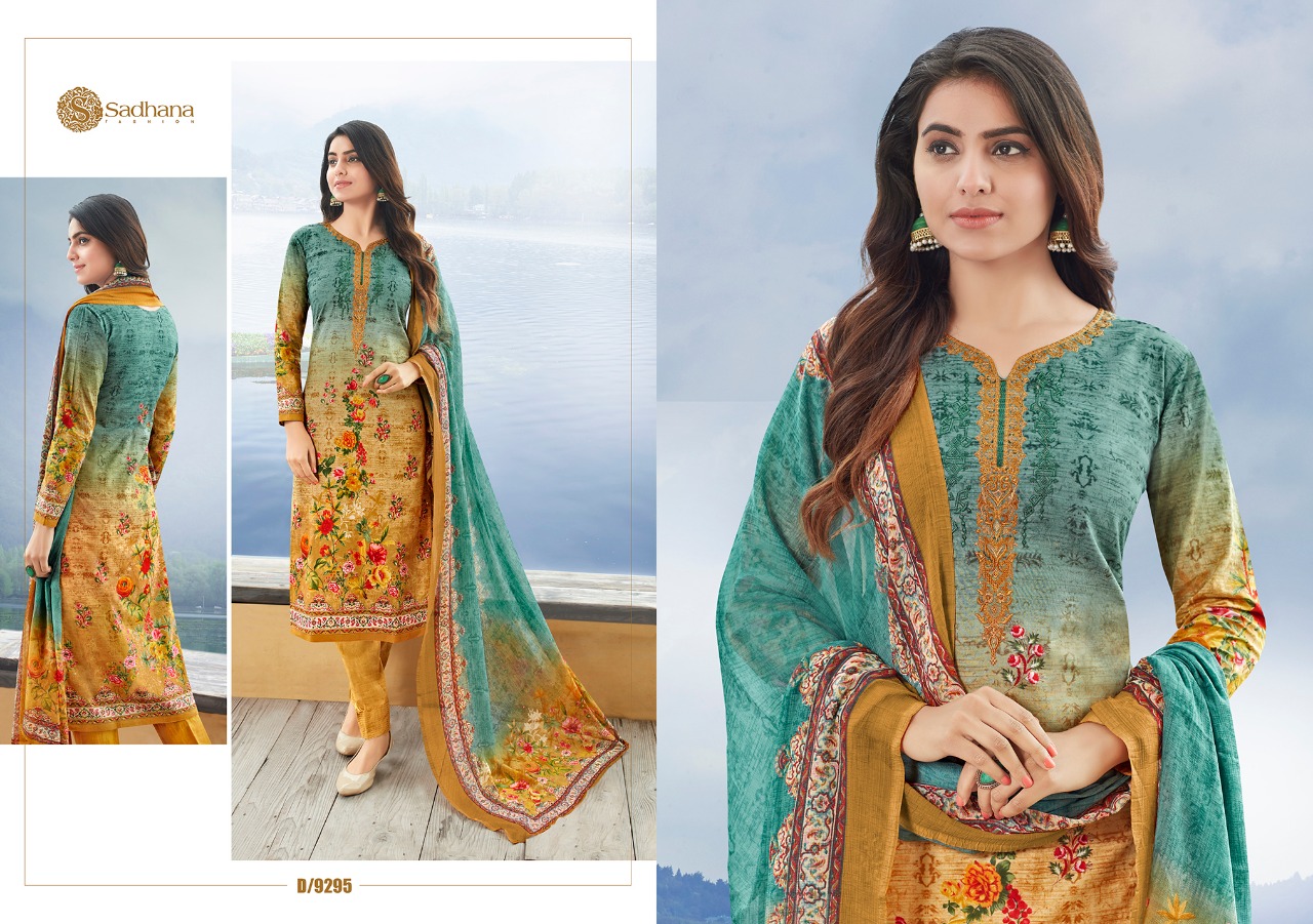 Sadhana fashion presents sadhana vol 13 casual summer wear salwar kameez