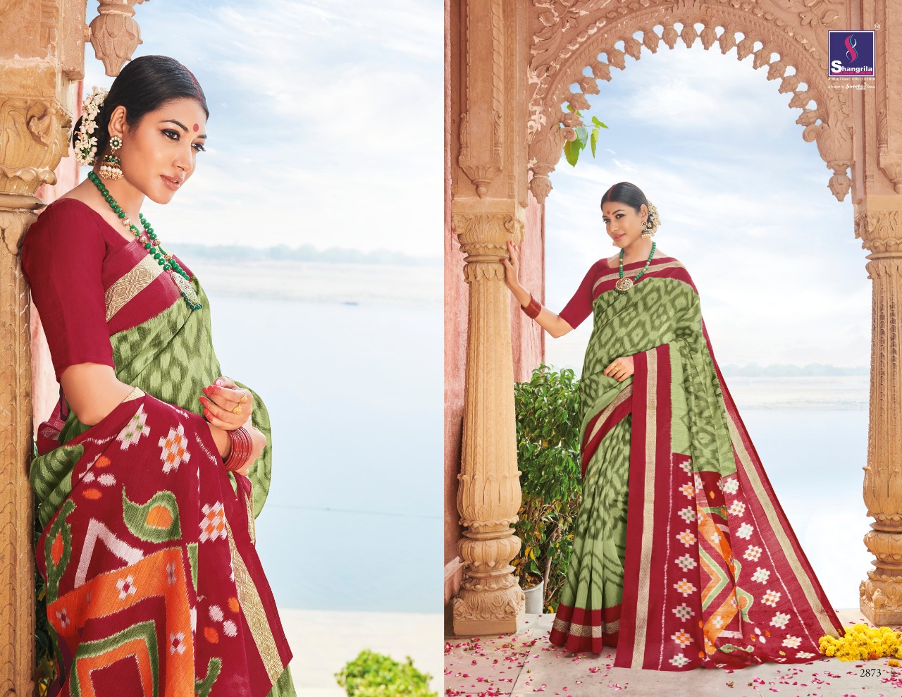 Shangrila launch Crystal silk exclusive trendy collection of pure silk sarees