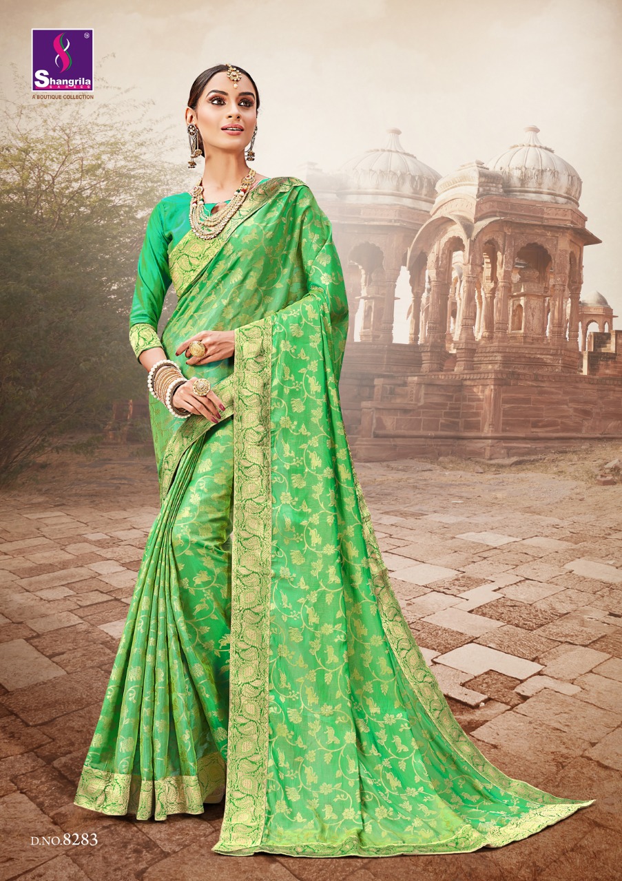 Shangrila launch padmini silk vol 3 ethnic wear elegant look sarees