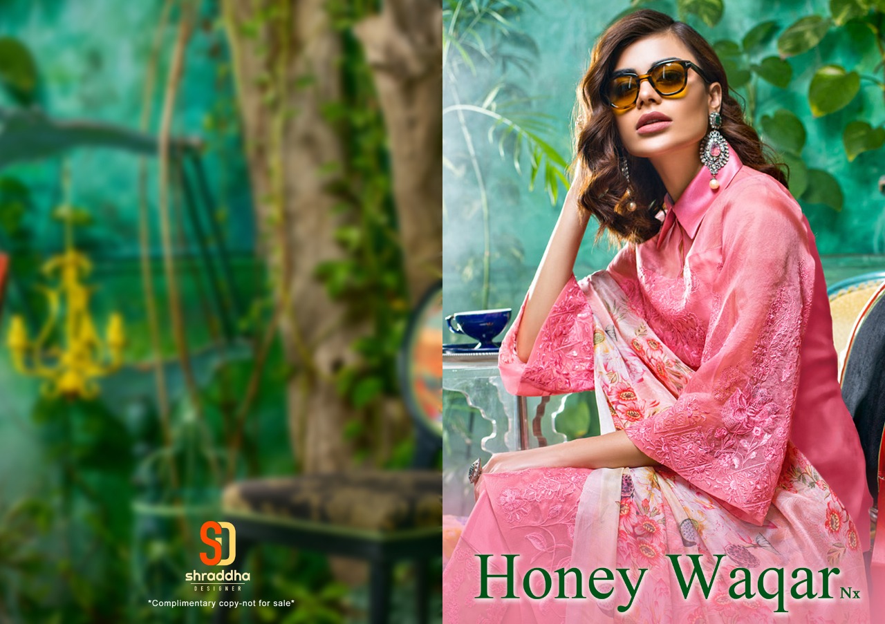 Sharaddha designer brings honey waqar NX exclusive Collection of salwar kameez