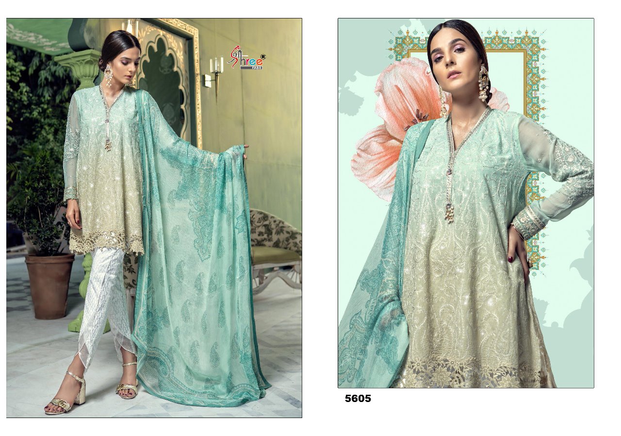 Shree fabs  presents Mariya.B.Lawn eid Fancy collection of Salwar kameez