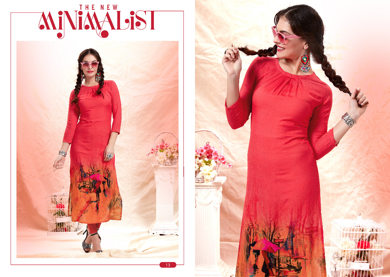 So and me designer presenting spring valley exclusive collection of Kurtis
