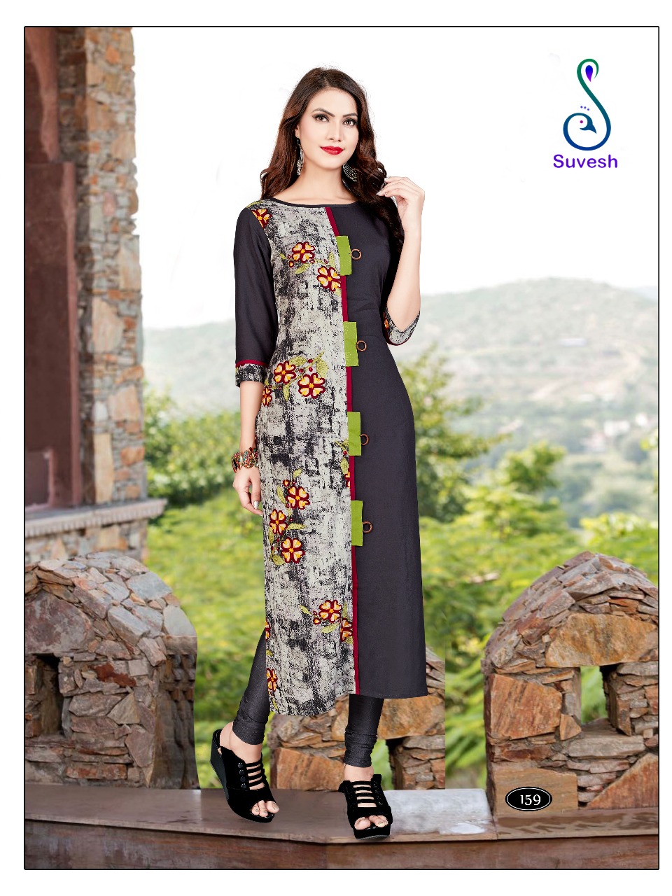 Suvesh presents natasha 11 simple  casual wear kurtis
