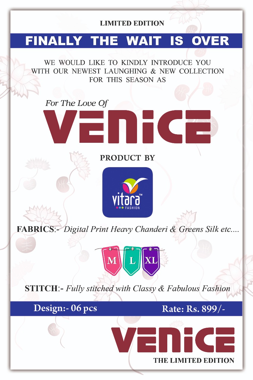 Vitara fashion presents venice fancy party wear gowns
