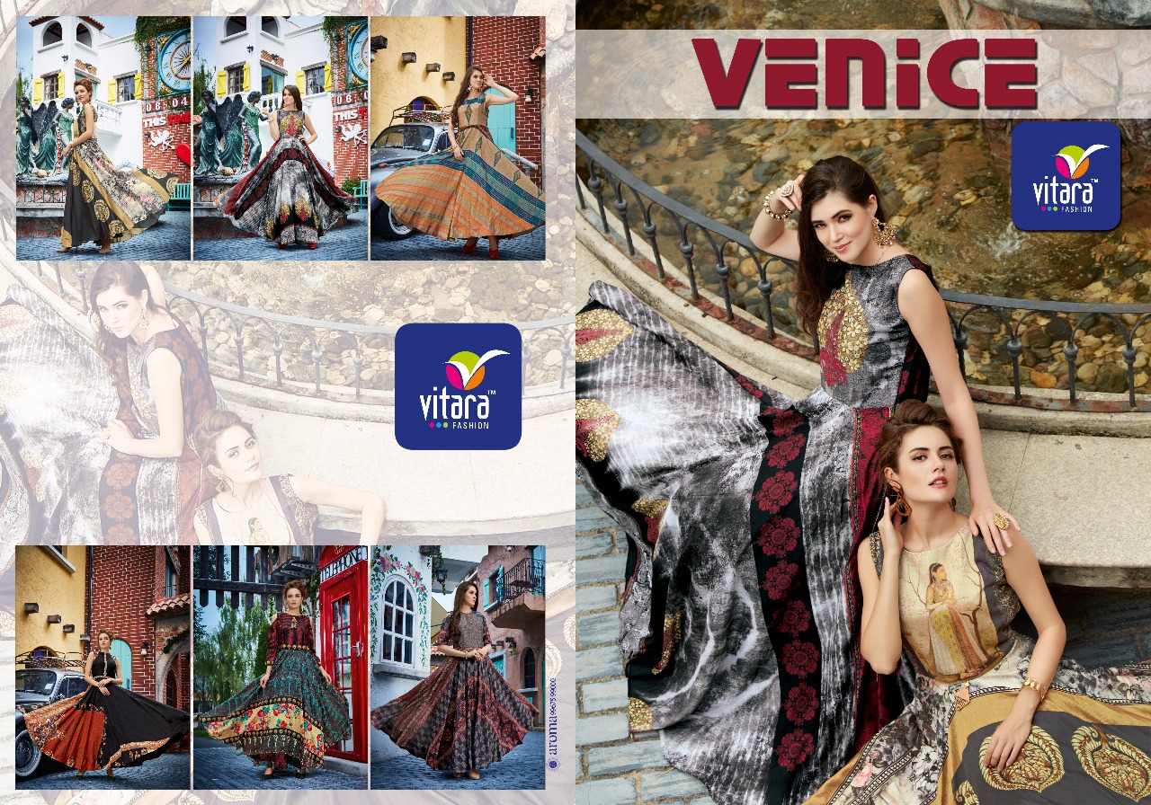 Vitara fashion presents venice fancy party wear gowns