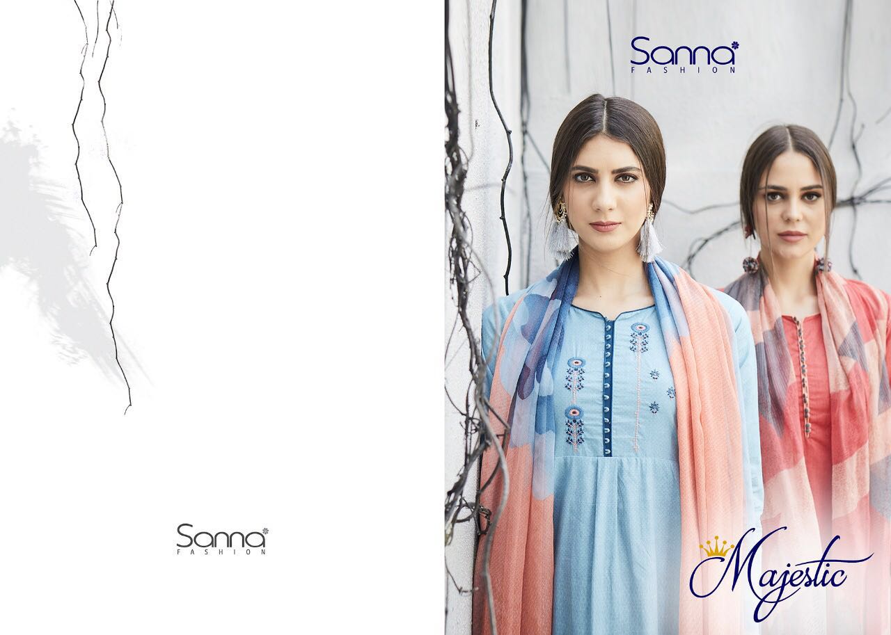 SANNA presents Majestic Exclusive collection  of salwar kameez