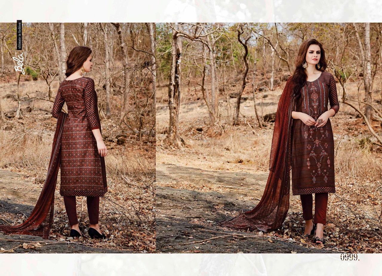 Bela fashion launch woods casual stylish Running wear salwar kameez