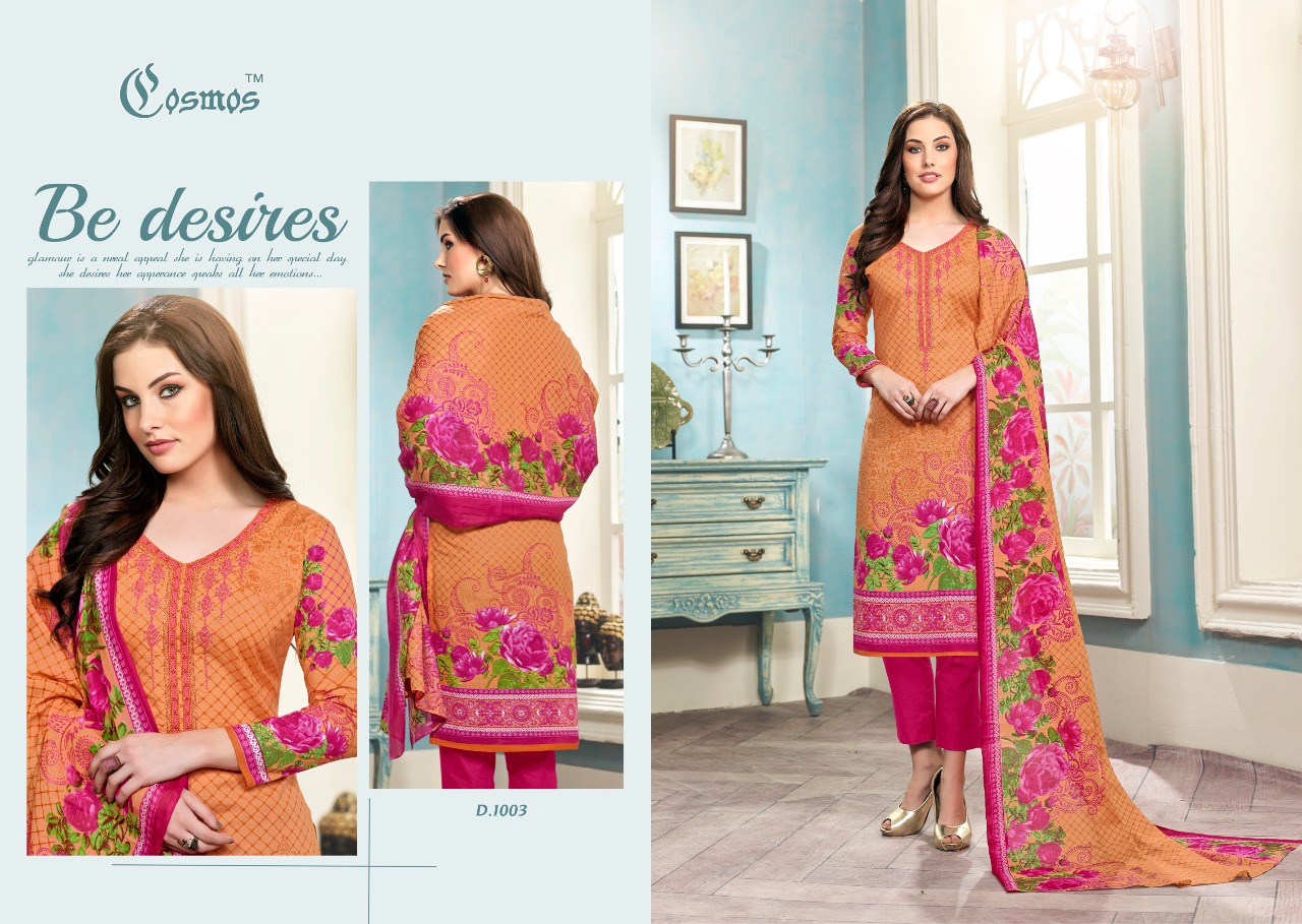Cosmos fashion presents seher vol 1 Beautiful collection of printed salwar kameez