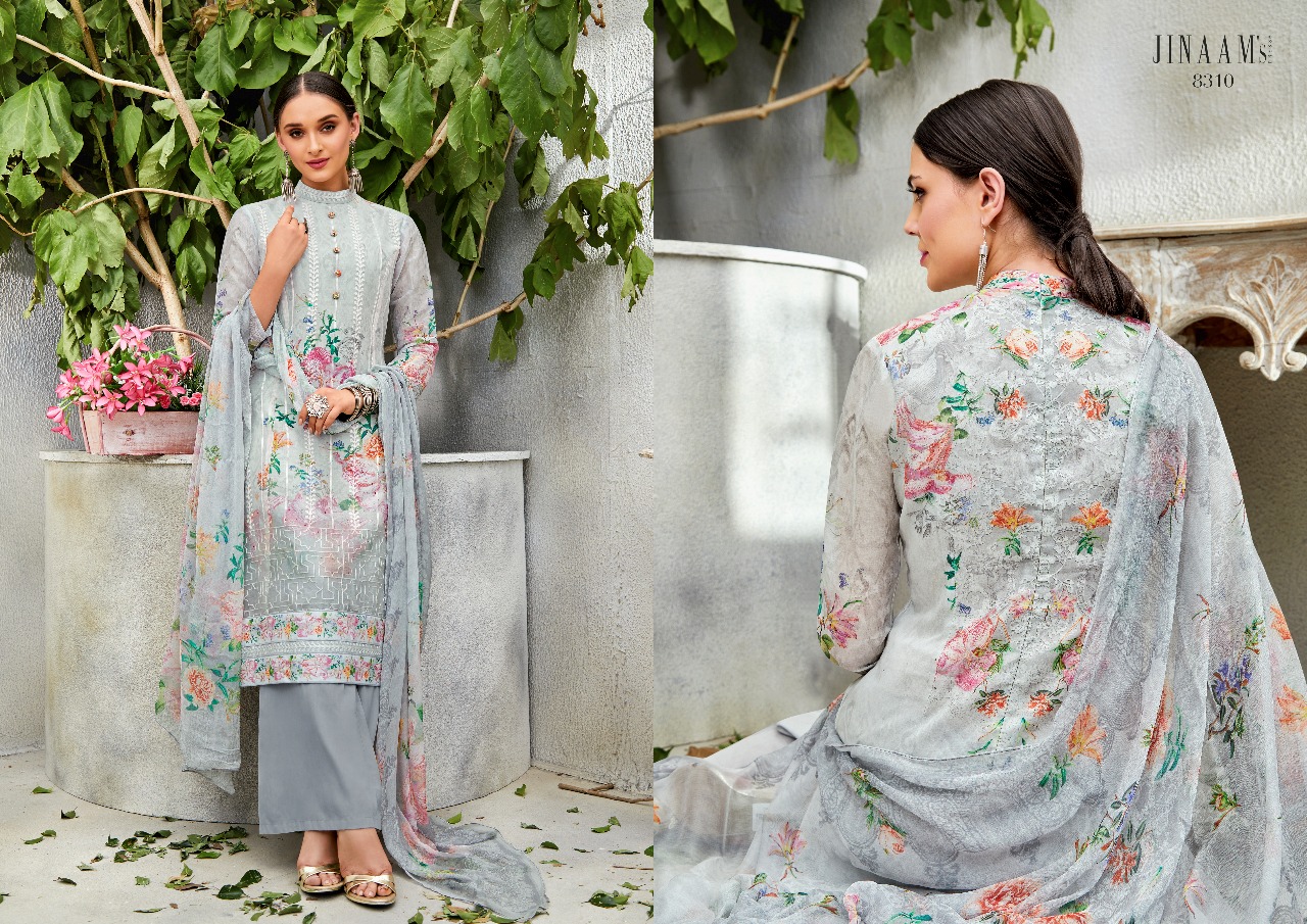 Jinaam dress P ltd presents Michelle Casual elegant look concept of salwar kameez