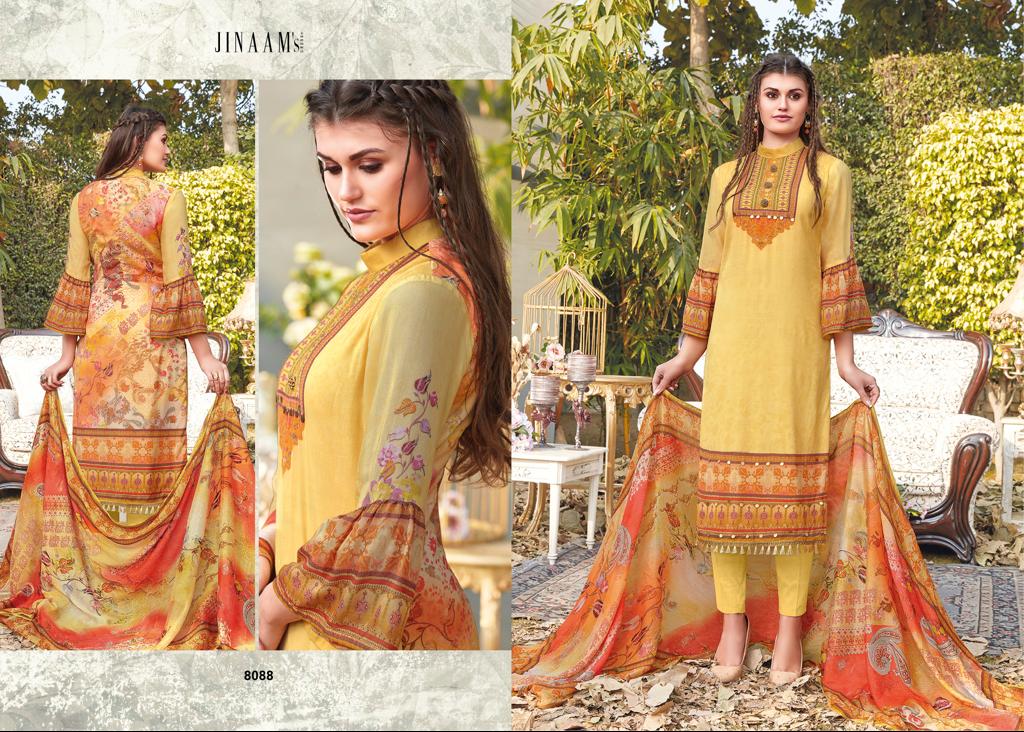 Jinaam presents Mi lady Beautiful heavy cotton silk concept of salwar kameez